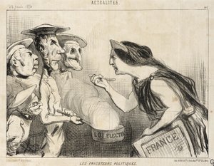 The Political Parasites by Honoré Daumier