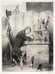 The Imagination (series of prints) by Honoré Daumier