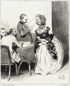 Gentlemen, I come to offer to your newspaper... by Honoré Daumier