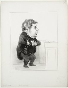 Michel Goudchaux by Honoré Daumier