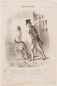 No, Madame, I will not give you up… I will follow you to the end of the world…