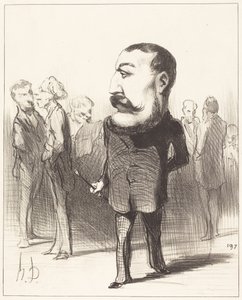 Pierre-Napoléon Bonaparte by Honoré Daumier