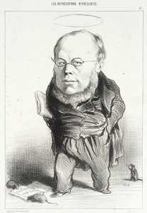 Proudhon by Honoré Daumier