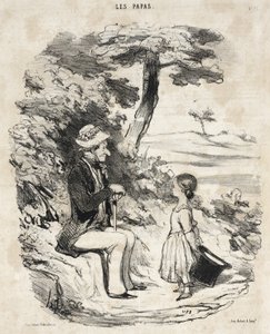 When You Have a Joker Father by Honoré Daumier