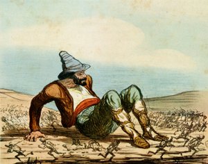 The Awakening of Italy by Honoré Daumier