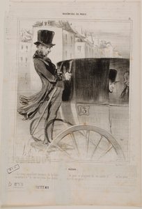 The Bailiff’s Man by Honoré Daumier