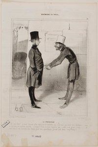 The Patron by Honoré Daumier