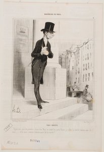 The Sponger by Honoré Daumier
