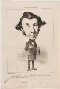 Tocqueville by Honoré Daumier