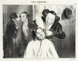Types Parisiens (series of prints) by Honoré Daumier
