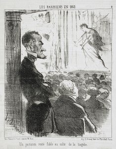A Parisian Remained Faithful... by Honoré Daumier