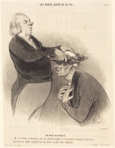 A Poetry Prize by Honoré Daumier