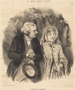 A Return to Youth by Honoré Daumier
