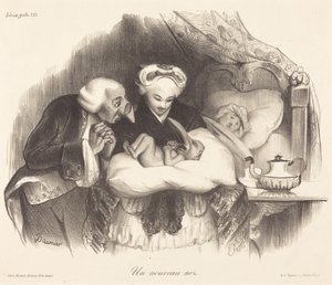 A New Nose by Honoré Daumier