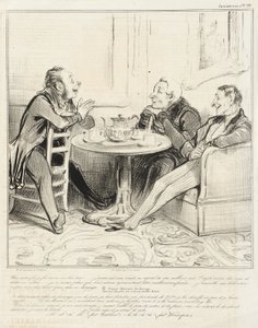 Another Time I Played a Good Trick Again by Honoré Daumier