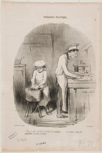 You see, young fellow, you really shouldn’t meddle with politics. by Honoré Daumier