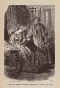 Illustration for Un Bon Petit Diable by Horace (after) Castelli