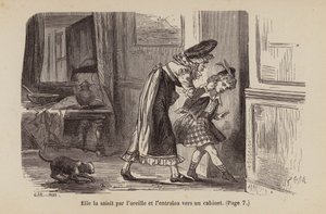 Illustration for Un Bon Petit Diable (engraving)