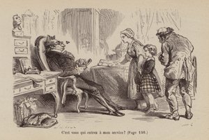 Illustration for Un Bon Petit Diable by Horace (after) Castelli