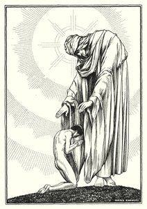Illustration for The Sermon On The Mount by Horace J. Knowles
