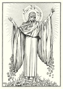 Illustration for The Sermon On The Mount by Horace J. Knowles
