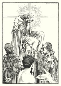 Illustration for The Sermon On The Mount by Horace J. Knowles