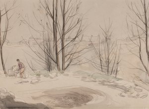 Carshalton Quarry, 1907 by Horace Mann Livens