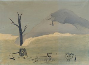Holy Mountain IV by Horace Pippin