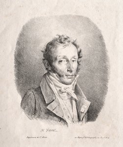 Carle Vernet by Emile Jean Horace Vernet