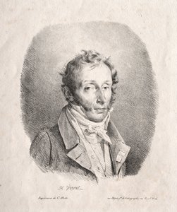 Carle Vernet by Emile Jean Horace Vernet