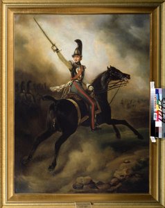 Portrait of Prince Frederick of the Netherlands by Emile Jean Horace Vernet