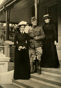 Lord Roberts and His Daughters at Pretoria, 1900, 1901