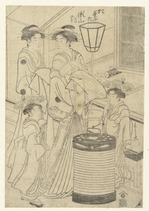 Courtesan Seyama from the Matsubaya House by Hosoda Eishi