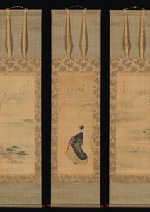 Snow, Moon, and Cherry Blossoms Yoshiwara in Three Seasons