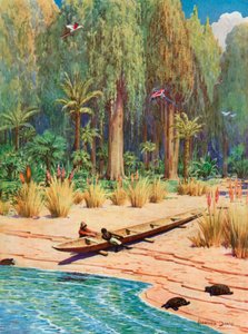 Illustration for Robinson Crusoe