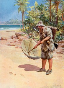 Illustration for Robinson Crusoe