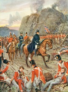 The Duke of Wellington at the Siege of Badajos by Howard Davie