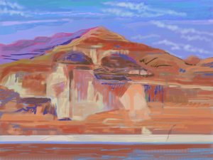 Painted Cliffs, Lake Powell