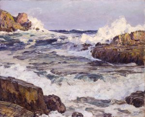 Clearing after September Gale--Maine Coast