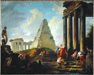 Alexander the Great in Front of the Tomb of Achilles