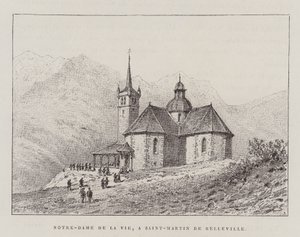 Notre-Dame De La Vie, A Saint-Martin De Belleville by Hubert Clerget
