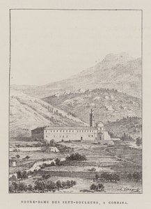 Notre-Dame Des Sept-Douleurs, A Corbara by Hubert Clerget