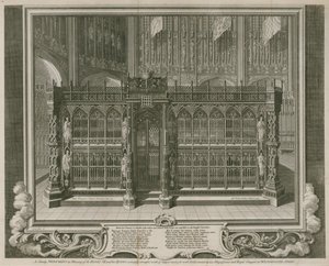 A Stately Monument in Memory of King Henry VII and His Queen