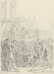 Of the Greatest of the Romans, This is What Remains by Hubert Francois Gravelot