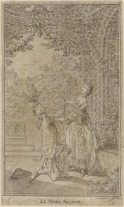 The Sylph Husband by Hubert Francois Gravelot