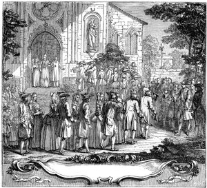Marriage of Ten Poor Girls, 1761 by Hubert Francois Gravelot