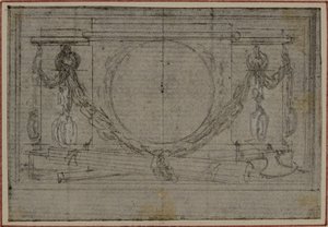 Study for Frontispiece in Tacitus 