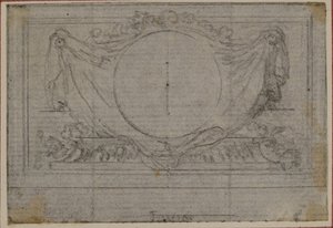 Study for Frontispiece in Tacitus "Tiberius, or The First Six Books of the Annals", Book V