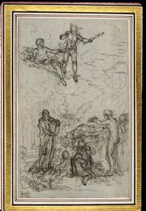Study for Vignette in Fontenelle