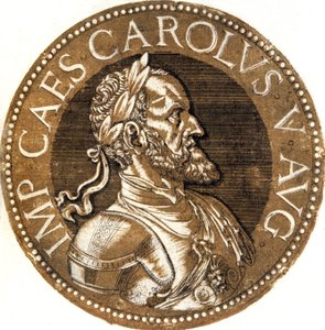 Charles V, Holy Roman Emperor by Hubert Goltzius